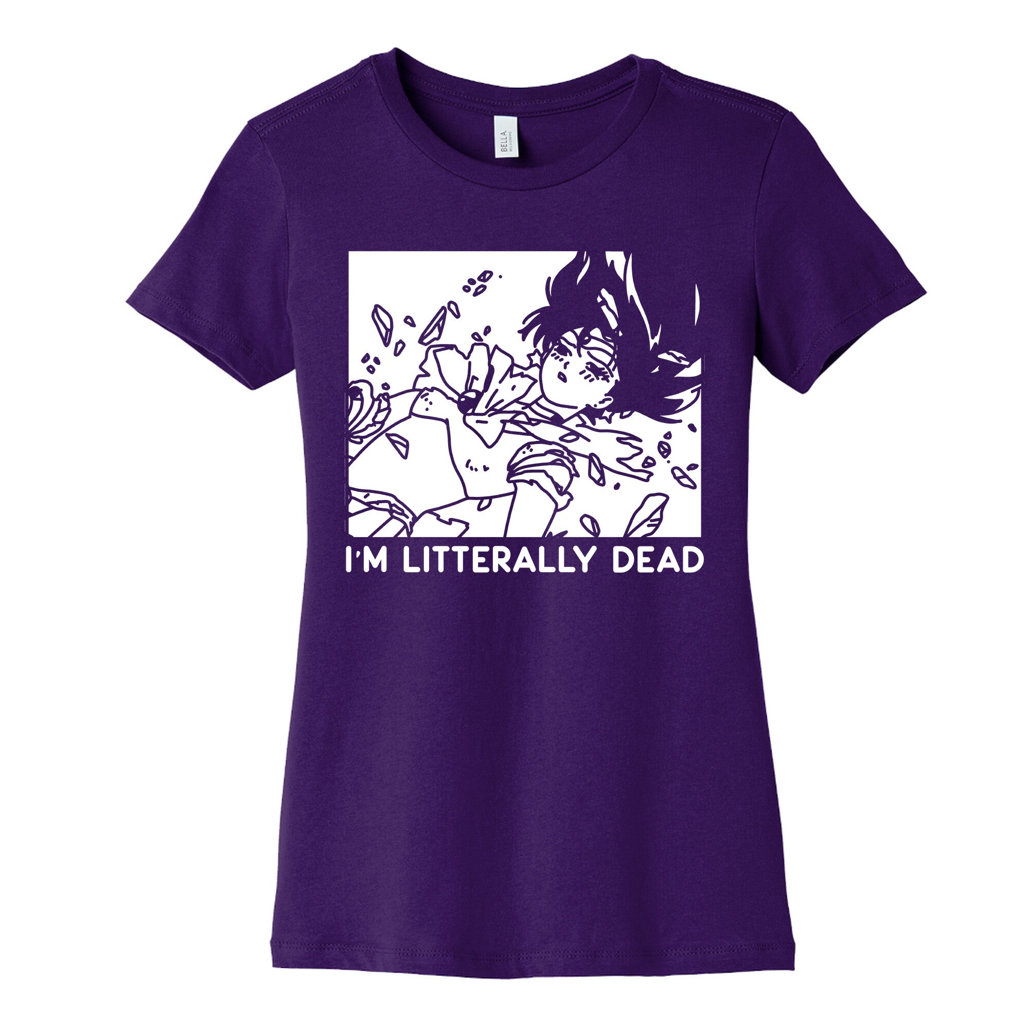 I'm Literally Dead Sailor Mars Women's Cotton Tee